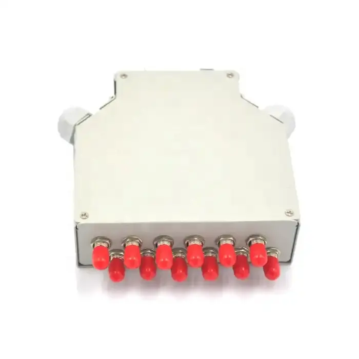 Câble à fibre optique DIN-Rail 24 Core Wall Box + adaptateur ST monomode