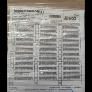 Panel Solar <span class=keywords><strong>Jinko</strong></span> <span class=keywords><strong>420</strong></span> W Totalmente Negro, Fuente Exclusiva, Entrega Rápida, Panel Solar <span class=keywords><strong>JINKO</strong></span> Totalmente Negro, <span class=keywords><strong>Jinko</strong></span> Solar 430 Neo Totalmente Negro - Product Image 5