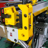 Hoston DW-65CNC-4A fer acier métal carré tube cintreuse hydraulique tuyau cintreuse cnc mandrin tube cintreuse