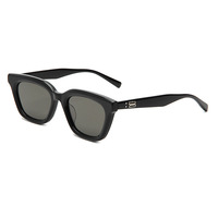Lunettes de soleil en acétate œil de chat UV400 petit cadre solide simple polyvalent lunettes de soleil pour femmes hommes