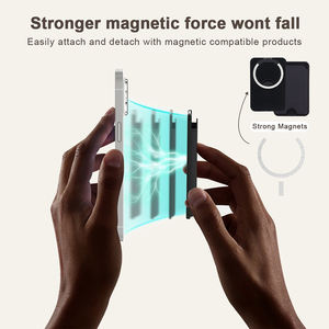 Estuche para Tarjetas de Crédito NFC para Apple Wallet Magsafe con Diseño <span class=keywords><strong>Macsafe</strong></span>, 3 Tamaños, Sin Cierre - Product Image 3