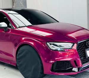 Film de protection de voiture en vinyle brillant de haute qualité, effet caméléon métallique, couleur rouge graphite <span class=keywords><strong>or</strong></span> rose changeant de couleur, pour véhicule entier - Product Image 5
