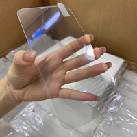 Protection d'écran en verre trempé HD 3D à grand arc en aluminium pour iPhone 18 Pro Max 17 16 15 14 Plus, film protecteur transparent