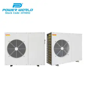 High COP air source EVI DC inverter heat pump for air heating cooling and water heating