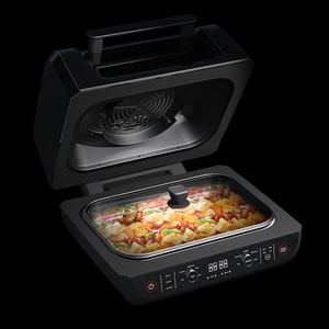 <span class=keywords><strong>Horno</strong></span> Digital 12 en 1, freidora <span class=keywords><strong>de</strong></span> aire eléctrica, venta al por mayor, freidora redonda, en Stock - Product Image 4