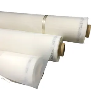 Hebei Anping üretici 20-420mesh/inç su mürekkep bazlı polyester serigrafi mesh düz dokuma monofilament polyester örgü