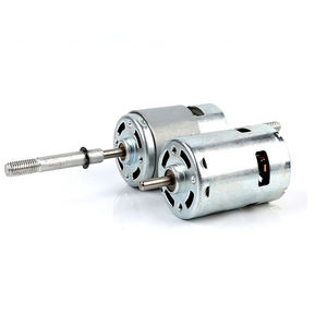 Gran oferta, juego de conversión de <span class=keywords><strong>Motor</strong></span> de ventilador eléctrico de 12V 24W CC, Mini generador de dínamo duradero 755, cepillo de cartón de <span class=keywords><strong>Motor</strong></span> magnético de eje de 5mm - Product Image 2