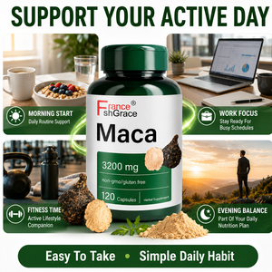 Suplemento de extractos de planta de maca Shecome personalizado, apoyo energético para el cuidado de la salud de adultos, cápsulas de maca, píldoras para agrandar el pene - Product Image 5