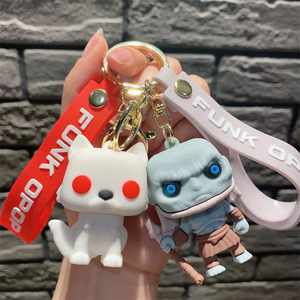 Llavero con Figura <span class=keywords><strong>de</strong></span> Personaje <span class=keywords><strong>de</strong></span> <span class=keywords><strong>Juego</strong></span> <span class=keywords><strong>de</strong></span> <span class=keywords><strong>Tronos</strong></span> Estilo Coreano, Colgante 3D <span class=keywords><strong>de</strong></span> Silicona, Adorno para Coche o Bolso, Pequeño Regalo para Parejas - Product Image 1