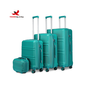 Gift Custom Hot Selling ABS Travel Trolley Luggage Bag Waterproof Hard Shell Retractable <b>Suitcase</b> 4 PCS Set - Product Image 1
