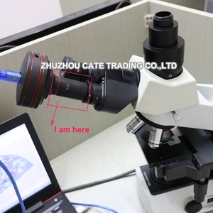 Adaptador de microscopio electrónico para <span class=keywords><strong>c</strong></span>ámara, lente de reducción ocular de 0.5X <span class=keywords><strong>C</strong></span>, 23,2mm, para microscopio CCD - Product Image 5