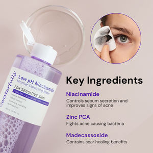 <span class=keywords><strong>Agua</strong></span> <span class=keywords><strong>de</strong></span> limpieza <span class=keywords><strong>micelar</strong></span> <span class=keywords><strong>de</strong></span> niacinamida <span class=keywords><strong>de</strong></span> pH bajo ODM/OEM, 500ml, Limpieza Profunda, lavado <span class=keywords><strong>de</strong></span> cara calmante, <span class=keywords><strong>agua</strong></span> desmaquillante hidratante - Product Image 3