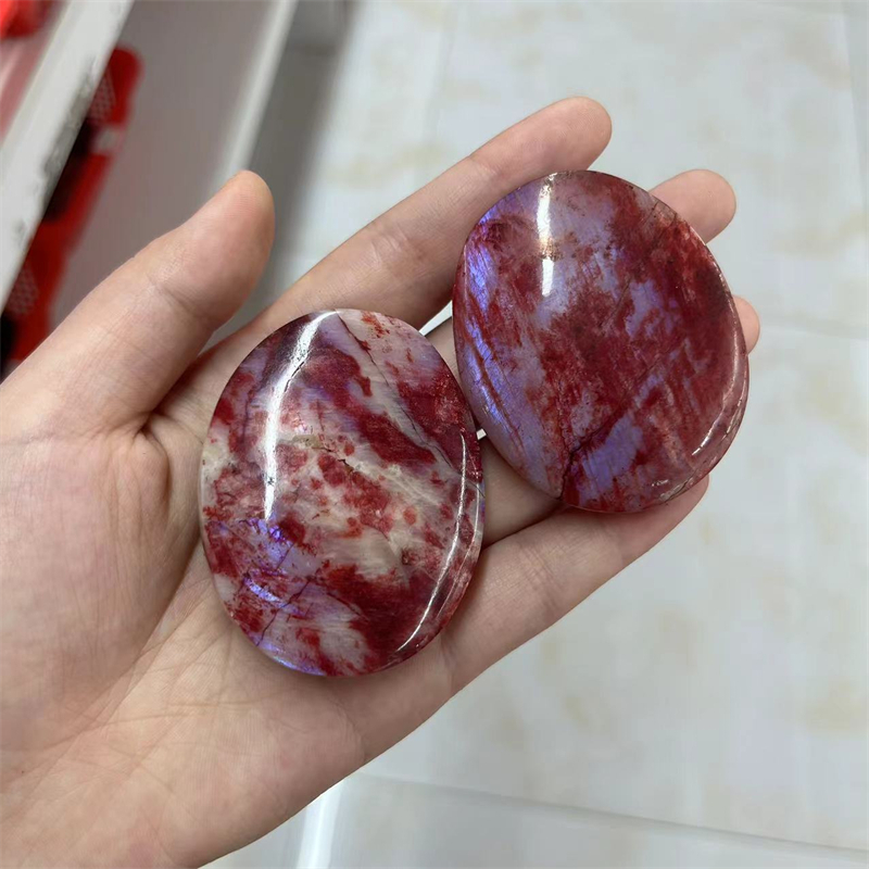 Red moon stone