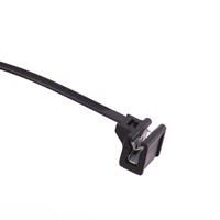Gestionnaire de câbles solaires autobloquants Clips de câble Kabelbinder noirs Panneau automobile Attaches de câble de panneau solaire Clips de bord 126-00426