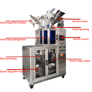 Nocciola miele caffè coreano Bellflower root Tea macchina imballatrice per caffè a goccia ad ultrasuoni - Product Image 4