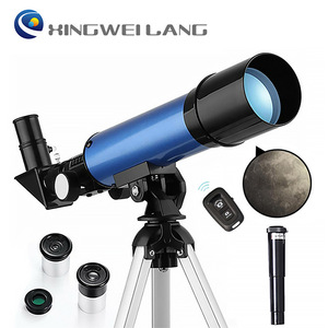 F50360M Astronomical Telescope 50mm Aperture Blue With Tripod For Kids And Students Stargazing Observation - Product Image 4