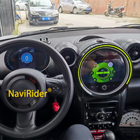 Écran LCD de tableau de bord pour BMW Mini R56/R60 2011-2019, écran tactile capacitif 2.5D QLED, système d'exploitation Android, GPS, aide au recul, CarPlay