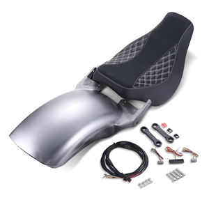 Guardabarros trasero corto de acero de aleación, asiento individual negro para <span class=keywords><strong>Harley</strong></span> Softail Fat Boy Breakout Fxbr Flfb 2018-2024 - Product Image 4