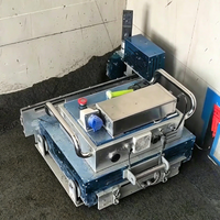 Robot intelligent de pose de revêtements de sol intérieur, mini robot de nivellement de sol à laser