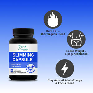 Cápsulas Adelgazantes Personalizadas OEM con Cafeína y Cetona de Frambuesa para Supresor del Apetito, Ayuda a Reducir los Antojos, Pastillas para Perder Peso - Product Image 3