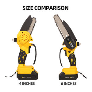 YaJin Compact Portable de qualité industrielle usage domestique sécateur de jardin petite <span class=keywords><strong>scie</strong></span> <span class=keywords><strong>à</strong></span> <span class=keywords><strong>chaîne</strong></span> en bois Machine électrique pour le bois - Product Image 6