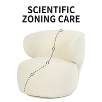 Éponge douce moderne Design classique Salon confortable Chaise de salon Café Restaurant Canapé Chaise Chaise longue simple
