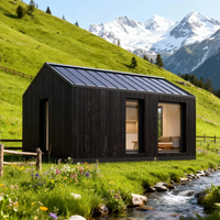 Casa Prefabricada Contemporánea B5 de 20 pies/40 pies, Contenedor Portátil de Acero Galvanizado, Cabañas Tipo Cápsula, Casa Pequeña para Patio o Parque al Aire Libre