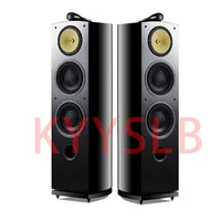 KYYSLB Speaker teater Rumah, pengeras suara Audio pasif kelas atas lantai tiga arah HiFi ganda 8 inci