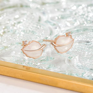 Pendientes de ópalo 925 aretes de plata 925 original Stud argollas matrimonio plata Aretes pendientes zarcillos Mujer - Product Image 4