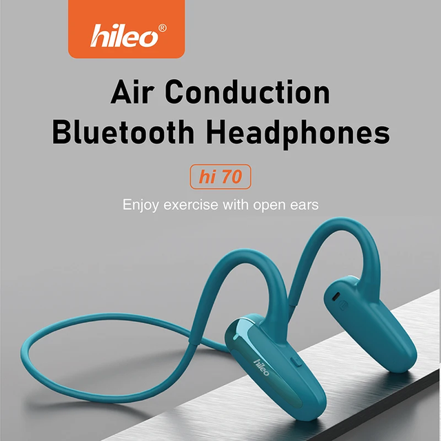 Hileo OWS Headphone Earphone Bluetooth Headphones Wireless Sport Waterprrof Painless Ear-hook Headset Stereo Ear Phones