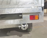 Remorque utilitaire robuste à Double axe, boîte galvanisée entièrement soudée, remorque cargo, norme australienne