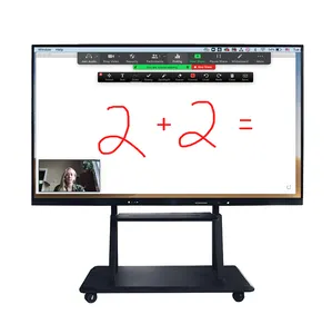 Smart Board Touch Screen Digital 4K Display School Teaching Flat Panel Interactive Whiteboard