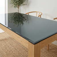 Verre de sécurité trempé sur mesure de 10 mm pour balustrade d'escalier d'hôtel de luxe, système de main courante, panneaux de verre trempé pour intérieur