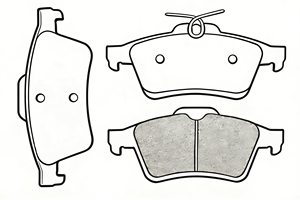 Plaquettes de frein <span class=keywords><strong>c</strong></span>éramique pour voiture, pièces de frein automobile, prix de gros 8284-D1095, système de freinage automatique, plaquettes de frein d'origine à vendre - Product Image 2