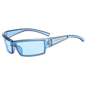 Lunettes de soleil Y2K demi-cerclées UV400 pour hommes et femmes, style punk, pour le cyclisme en extérieur, personnalisables avec logo, collection mode 2024 - Product Image 6