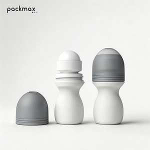 Custom 50ml PP Roll-On <b>Bottle</b>-Liquid Applicator for Body Lotion & Eye Essential <b>Oil</b>-Empty Refillable Cosmetic Packaging - Product Image 2