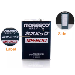 น้ำมันหล่อลื่นสังเคราะห์ Moresco XQH163 รุ่น MR-200 Iso VG 100 สำหรับอุณหภูมิสูง ใช้กับจาระบี น้ำมันเกียร์ น้ำมันหล่อลื่นคอมเพรสเซอร์ จากประเทศญี่ปุ่น - Product Image 1