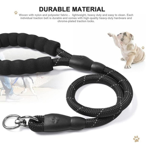 Laisse pour chiens en polytérylène, multi-têtes, double tête, détachable, pour la promenade, avec système de traction 'One Pull Three' et 'One Pull Two' - Product Image 2