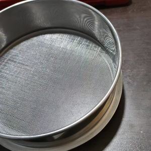 Cottura personalizzabile in acciaio inox portatile setaccio a maglia agitatore farina manovella farina glassa zucchero farina setaccio setaccio - Product Image 5