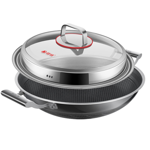 Kengq tốt nhất bán 40cm không dính hai tai tổ ong chảo cho Frying Pan nấu ăn - Product Image 1