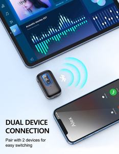 Bộ Chuyển Đổi Aux <span class=keywords><strong>Bluetooth</strong></span> 2023 HG Bán Chạy Bộ Thu Âm Thanh Không Dây <span class=keywords><strong>Bluetooth</strong></span> 5.0 Kết Nối 2 Thiết Bị Cho Âm Thanh Nổi Trên Xe Hơi - Product Image 3