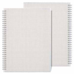 College Ruled A5 Spiral <b>Journal</b> Notebook with Square Grid PP Cover Material Customizable for Writing in Square Grid Format-Gift - Product Image 2