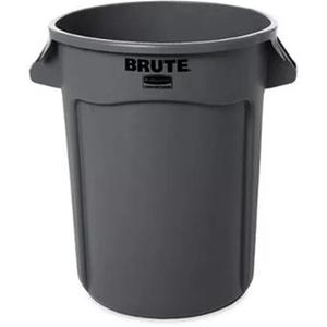 Bidone per Rifiuti Brute 121 L Grigio per Uso Commerciale - Product Image 1