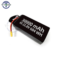 Batterie de drone agricole semi-solide TPENERGY Long-lasting Power 6S 22.8V 30000mAh 30Ah XT90 XT90S