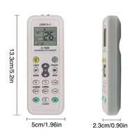 Télécommande universelle K-1028E pour climatiseurs Haier, Hitachi, Panasonic, LG, Sharp, Gree, Midea, Bosch, Toshiba, Sanyo