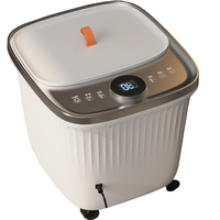 NINGDECRIUS 2025 Hot <strong>Sell</strong> Advanced Foot Spa <strong>Machine</strong> With Kneading Rollers and Water Circulation System Footbath Tub