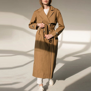 Otoño Invierno <span class=keywords><strong>mujer</strong></span> <span class=keywords><strong>abrigo</strong></span> fajas doble Breasted <span class=keywords><strong>largo</strong></span> manga <span class=keywords><strong>abrigo</strong></span> chaqueta elegante Oficina <span class=keywords><strong>abrigo</strong></span> <span class=keywords><strong>largo</strong></span> - Product Image 2