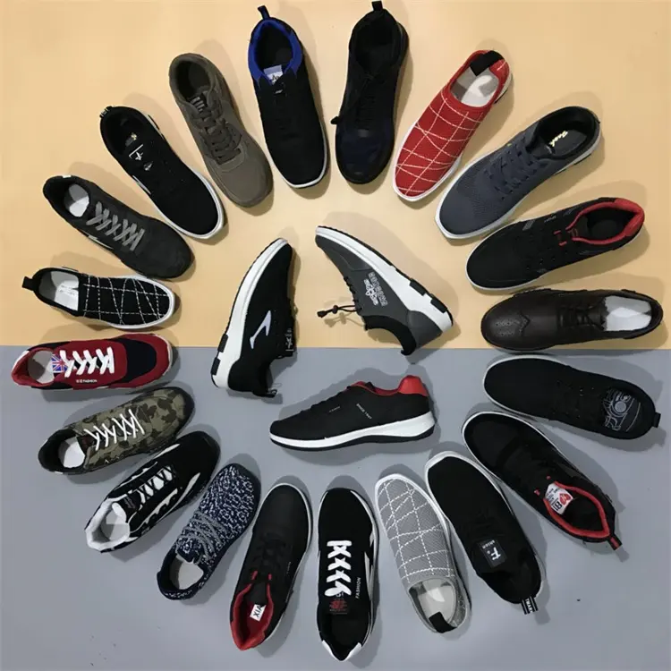 Wholesale plain casual second-hand fashion design running men's sneakers sports shoes