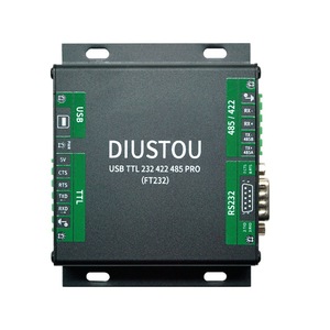 Convertisseur de communication série isolé 9-en-1 de qualité industrielle UT244P-TAF USB TTL/232/422/485 PRO (TB,CA, FT232) L376 - Product Image 2