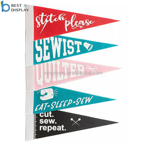 Nhà Máy Tùy Chỉnh Trường Cao Đẳng Tam Giác Cảm Thấy Cờ Hiệu - Product Image 6